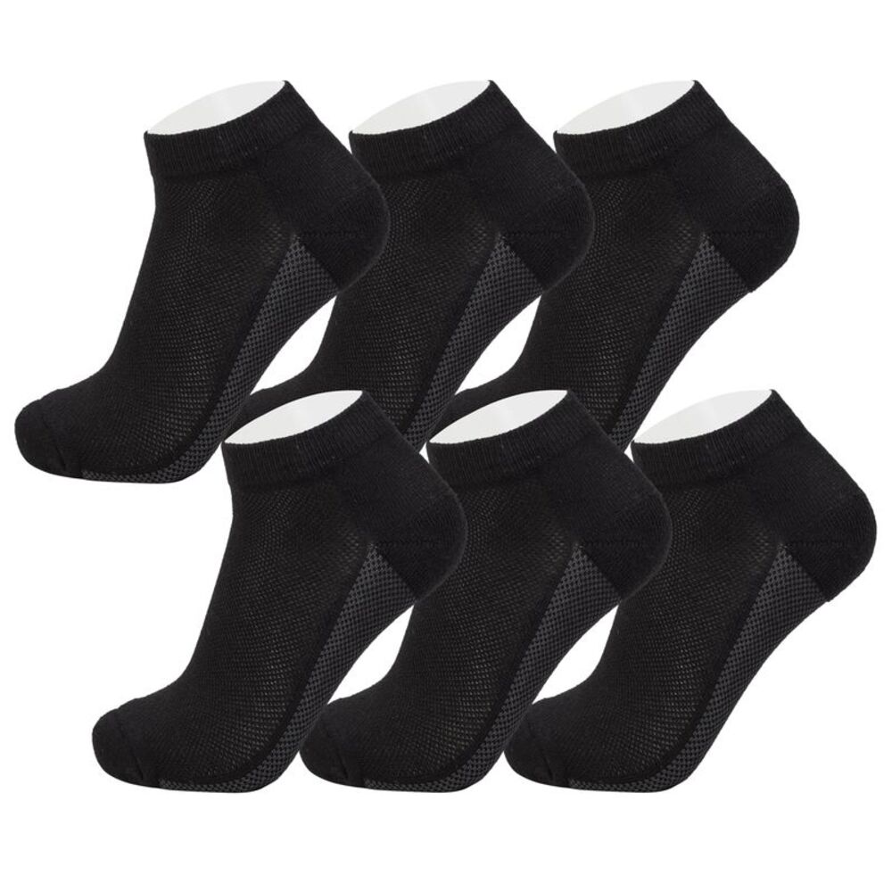 Alpine Swiss Mens Athletic Performance Low Cut Ankle Socks Cotton Multipack Sock